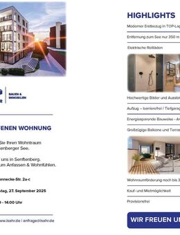 Kapitalanlage gesucht? Großzügige 2 Raumwohnung / 12m² Balkon zur Südseite / Außergewöhnlich & Neu - Senftenberg