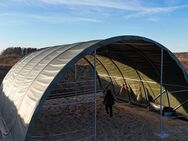 Rundbogenhalle, Industriehalle, Leichtbauhalle 10m x 9m x 4,5m höhe inkl.Statik höhere Schneelast - Hamburg