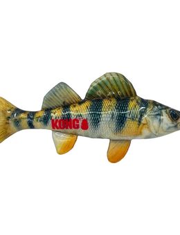 KONG Wasserspielzeug Wild Shieldz Barsch - Größe M: L 28 x B 5 x H 7,6 cm