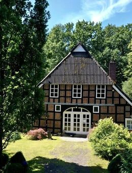 Historisches Fachwerkhaus am Kanal - viel Platz in naturnaher Lage - Gnarrenburg