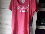 Damen-T-Shirt pink mit Playboy Aufschrift Gr.L - Euskirchen