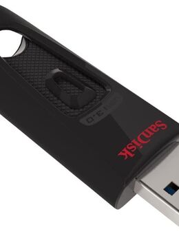 USB 3.0 Typ A, Speicherstift SanDisk Ultra 128GB mit einer Datenübertragung von bis zu 130MBit/s, Betriebssystem Linux Ubuntu Desktop 64bit Version 22.10 - Kinetic Kudu - Fürth
