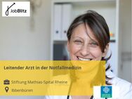 Leitender Arzt in der Notfallmedizin - Ibbenbüren