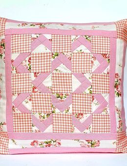 Patchwork Kissen , Handmade, Einzelstück - Scharnhorst