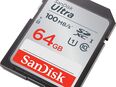SDXC Speicherkarte, SanDisk Ultra 64GB mit einer Datenübertragung von bis zu 100MB/s, Windows Update 10 & 11 - 01-2024 in 90763