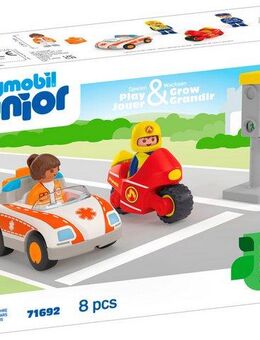 Playmobil® Helden des Alltags (71692), JUNIOR Konstruktions-Spielset, (8 St), Made in Europe