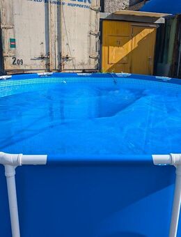 Rund Pool Intex 457x122 mit weiterem Zubehör!** kaum benutzt ** - Solingen (Klingenstadt)