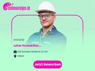 Leiter Produktion (m/w/d) - Velten