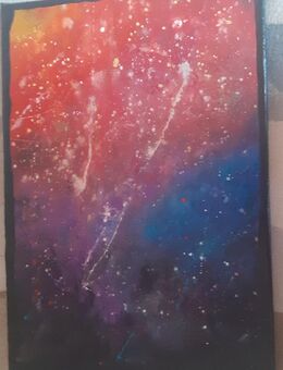 Selbstgemaltes Acrylbild ( Leinwand ) Galaxie der Träume - Lage (Nordrhein-Westfalen)
