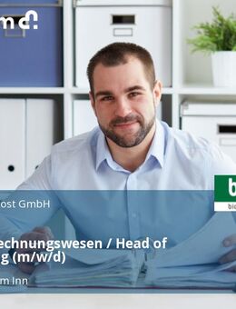 Leitung Rechnungswesen / Head of Accounting (m/w/d) - Mühldorf (Inn)