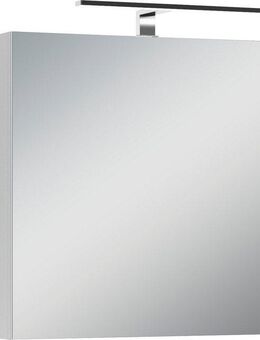 byLIVING Spiegelschrank Spree Breite 60 cm, 1-türig, mit LED Beleuchtung und Schalter-/Steckdosenbox