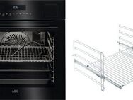 AEG Einbaubackofen Serie 9000 BSE792220B, mit Vollauszug, Steam Clean