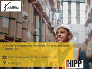 Industriekaufmann (m/w/d) für Einkauf und Disposition - Kolbingen