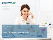 Front Office Manager (m/w/d) - Pulheim