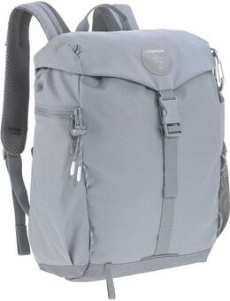LÄSSIG Wickelrucksack Green Label, Outdoor, Grey, PETA-approved vegan, zum Teil aus recyceltem Material