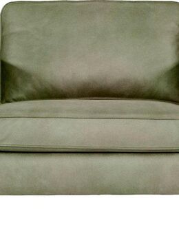 Places of Style Loveseat Pinto 105 cm, Cord, Chenille, Lederoptik, mit Keder, Metallfüßen und auch in Cord Bezug erhältlich