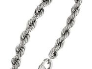 JOBO Armband, Kordelarmband 925 Silber massiv 19 cm