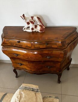 Venezianische Mid-Century Kommode aus Holz mit Intarsien Barock - Überlingen Zentrum