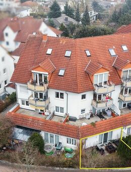 Bad Nauheim: Großzügiges Single-Appartement mit Terrasse und Gartenanteil - Bad Nauheim