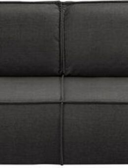 Home affaire 3-Sitzer SHERWOOD Schlafsofa (257cm) Cord, Samtvelours, Vintage-Lederoptik, Schlaffunktion mit Bettkasten (ca. 136/200cm)