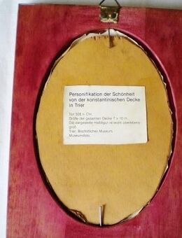 Holzbild-Antikdarstellung,ca. 17,5 x 22,5 cm - Linnich
