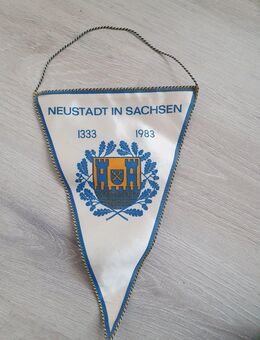 Wimpel Neustadt in Sachsen 1333 1983 Original DDR - Lenzkirch