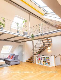 Extravagantes Einfamilienhaus - RMH - mit Galerie und Dachterrasse sowie Doppelgarage | Zeilbaum - Schweinfurt