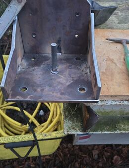 Pferde leckstein Halter aus Metall - Hamburg