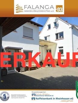 FALANGA IMMOBILIEN - 2 Häuser und eine große Halle auf einem rd. 800qm großen Grundstück in Drais! - Mainz