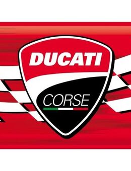 Tolles Ducati Blechschild Corse Motorrad Biker 30x40 cm - München