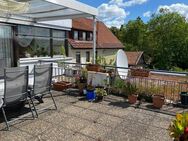 Haus im Haus wohnen in 5 Zimmer mit großer Dachterrasse und zwei Bäder Garten und Garage... - Pforzheim