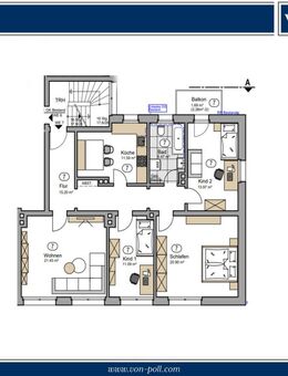 Schicke 4-Zimmer-Wohnung zuverlässig vermietet - Schweinfurt