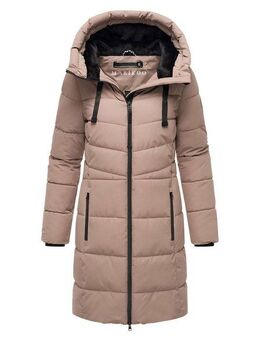 Marikoo Winterjacke Natsukoo XVI Stepp Mantel mit großer Kapuze