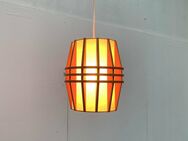 Mid Century Wooden Cocoon Holz Pendant Lamp zu 60er 70er Teak 1 - Hamburg Hamburg-Nord