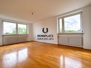 Helle 3,5-Zimmer-Wohnung mit Einbauküche und Süd-Loggia in Regensburg-Königswiesen. Frei. - Regensburg