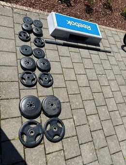 Gewichtsset (Langhantel+Gewichte) - Göppingen