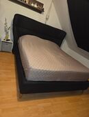 Boxspringbett Schwarz in 45772