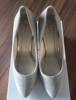 Rainbow Pump Creme Gold Metallic Größe 39 - Marktrodach