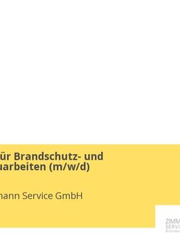 Monteure für Brandschutz- und Trockenbauarbeiten (m/w/d) - Köln