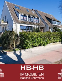 Unternehmen aufgepasst! Möblierte Wohnung mit Büro in ruhiger Lage - Bremen
