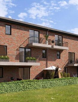 Über den Dächern: 2-Zimmer Dachterrassenwohnung in KFW 40 QNG - Oldenburg
