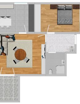 Lichtdurchflutete 2-Zimmer-Wohnung - Betreutes Wohnen - ideal für Selbstnutzer oder Kapitalanleger** - Waldstetten (Baden-Württemberg)