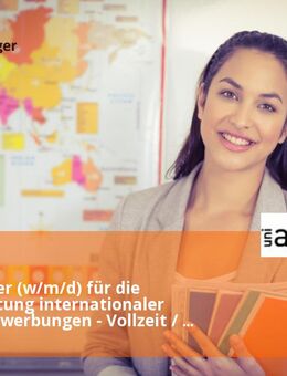 Mitarbeiter (w/m/d) für die Begutachtung internationaler Studienbewerbungen - Vollzeit / Teilzeit - Berlin