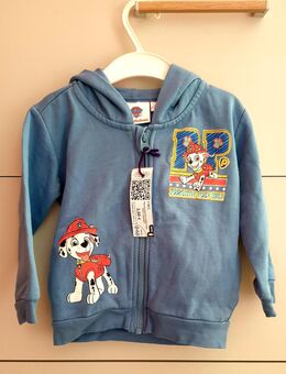 Jäckchen Paw Patrol hellblau Gr. 86/92 ungetragen - Kissing