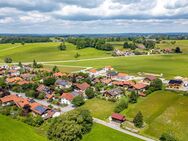 Traumhaftes 1155 m² Baugrundstück am Ortsrand von Wessobrunn-Forst mit Panoramablick auf die Alpen - Wessobrunn