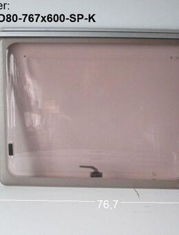 Dethleffs Wohnwagen Fenster ca 76,7 x 60 Roxite 80 D401 9409 gebr - Schotten Zentrum
