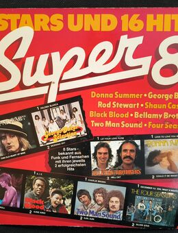 Super8, 8 Stars und 16 Hits, LP von WB - Records - Bochum