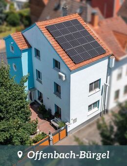 Besonderes Wohnhaus mit Ruhe-Oase, attraktiver Außenanlage und Doppelgarage - Offenbach (Main)