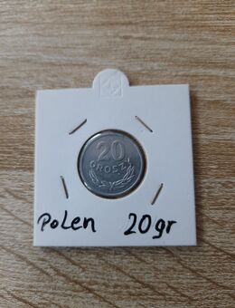 Polen 20 Groszy Münzen - Unna