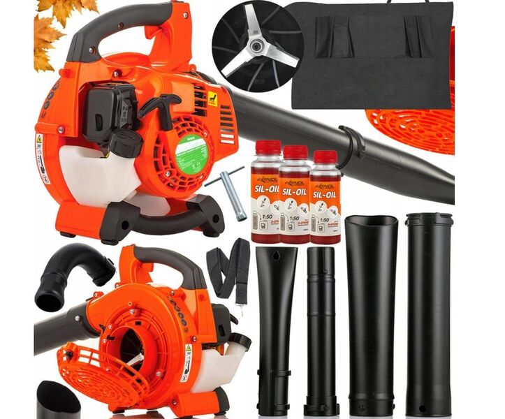 #SALE# Benzin-Laubsauger Laubbläser mit Mulchfunktion 3 in 1 Set5343 - Wuppertal